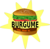 Burgume-vegetable Burger Clip Art