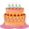 Zalfa Birthday Cake Clip Art