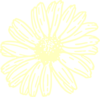 Transparent Yellow Flower Clip Art