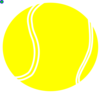 Yellow Tennis Ball Clip Art