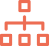 Hierarchy Orange Clip Art