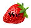 Strawberry We Sight Word Clip Art