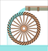 Waterwheel Martha Brae 2 Clip Art
