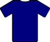 Blue Shirt 2 Clip Art