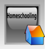 Gray Homeschooling Button Clip Art