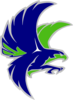 Woodinville Falcon G/w Outline Clip Art