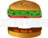 Burger With Space Clip Art