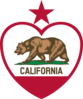California Heart Clip Art