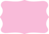 Light Pink Doodle Frame Clip Art