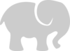 Elephant Abstract Clip Art