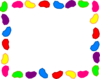 Jelly Bean Background Rainbow Clip Art