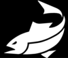 Black Fish Logo 2 Clip Art