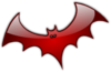 Red Bat Clip Art