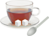 Glass Cup And Saucer Clip Art