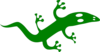 Green Lizard Clip Art