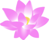 Pink Lotus Flower Clip Art
