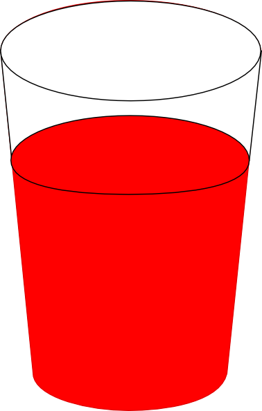 cup of water clipart - photo #13