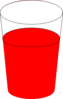 Red Cup Of Water Clip Art