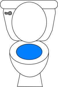 Toilet Clip Art at Clker.com - vector clip art online, royalty free &  public domain