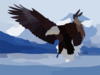Flying Eagle Desktop Wallpaper Clip Art