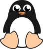 Sad Penguin Clip Art