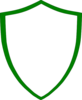 Green Crest Clip Art