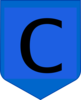 Blue Shield W C Clip Art