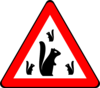 Squirrel Sign Clip Art