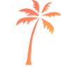 Palm Tree Dark 2 Clip Art