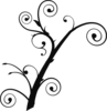 Curly Tree Clip Art