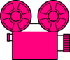 Pink Camera Clip Art