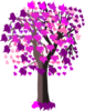 Purple Maple Tree Clip Art