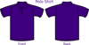 Polo Purple T Shirt Clip Art