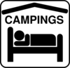 Hotel Sleeping Accomodation Clip Art - Black/white Clip Art