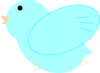 Revised Blue Bird Clip Art