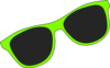 Green Sunglasses Clip Art