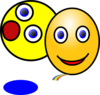 Showing Different Emotions Clip Art