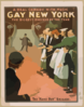 Gay New York A Real Comedy With Music : The Biggest Success Of The Year.  Clip Art