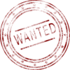 Wanted Stamp Clip Art