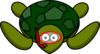 Majic Turtle Clip Art