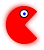 Rebel Pac-man Clip Art