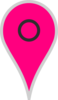 Google Map Pointer Pink Clip Art