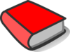 Red Book Reading Clip Art