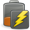 Battery Caution Charging Clip Art