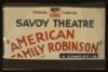  American Family Robinson  A Comedy In Three Acts By George Savage : A Sizzling Fun-filled Comedy Of Family Life And Strife. Clip Art