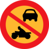 No Motorbikes Or Cars Clip Art