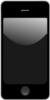 Black Iphone 4 Clip Art