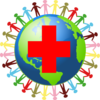 Globe Red Cross Clip Art