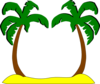 Sophies Palm Trees Clip Art