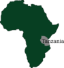 Tanzania Map Clip Art